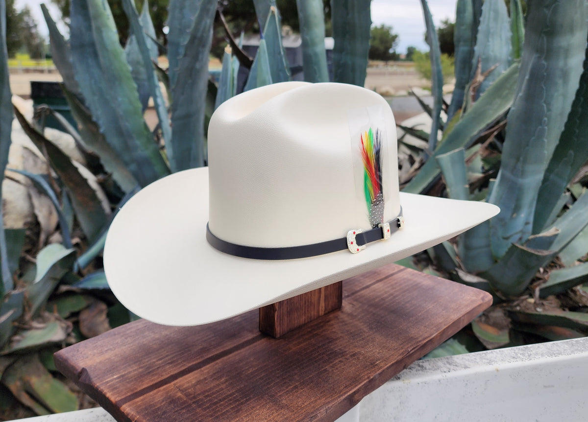 Chapeau Cowboy Tombstone 10,000X Chaparral/Sinaloa - Taille 7 1/8, Paille Naturelle