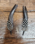 Steson ( Bullet Gray) Feathers 2 per pack (Free Shipping Included)