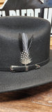 Steson ( Bullet Gray) Feathers 2 per pack (Free Shipping Included)