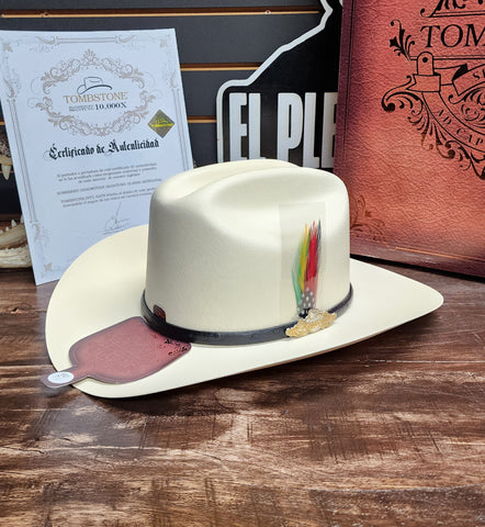 SOMBRERO TOMBSTONE 10,000X PALMA FINA 1x1 GRADO 1