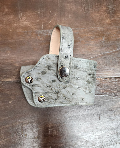 1911 BELT HOLSTER OSTRICH GRAY