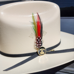 Sombrero 100X Jesus Malverde Palma Fina ala de 3"