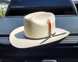Sombrero 100X Jesus Malverde Palma Fina ala de 3"