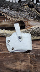 1911 Blanco White Avestruz Holster