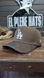 CUSTOM LA 🌴 CHOCOLATE BROWN 🐍 EXOTIC LEATHER 💯 ORIGINAL SNAPBACK HAT