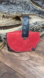 CUSTOM 1911 (SUELA ROJA) OSTRICH HOLSTER / FUNDA DE AVESTRUZ (SUELA ROJA) PARA 1911