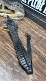 CUSTOM BLACK CROCODILE TAIL 🐊 RIFLE SLING