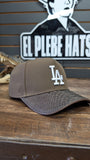 CUSTOM LA 🌴 CHOCOLATE BROWN 🐍 EXOTIC LEATHER 💯 ORIGINAL SNAPBACK HAT