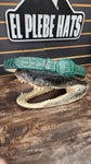 Emerald Green Crocodile 🐊 Belt Custom Made