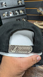 CUSTOM CHICAGO EXOTIC LEATHER SNAPBACK HAT 💯 ORIGINAL