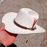 SOMBRERO TOMBSTONE 1000X CHAPARRAL "CUATRO ASES" TOQUILLA CINCELADA A MANO EDICION 4 ASES