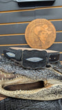 CUSTOM CUADRA STYLE STINGRAY / OSTRICH BELLY BELT CINTO ESTILO CUADRA DE MANTARRAYA Y PANZA DE AVESTRUZ
