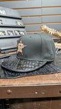 CUSTOM H-TOWN COW PRINT CROCODILE LEATHER SNAPBACK HAT EL PLEBE HATS EXCLUSIVE 🔥