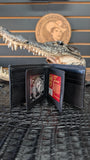 COGNAC OSTRICH / AVESTRUZ WALLET