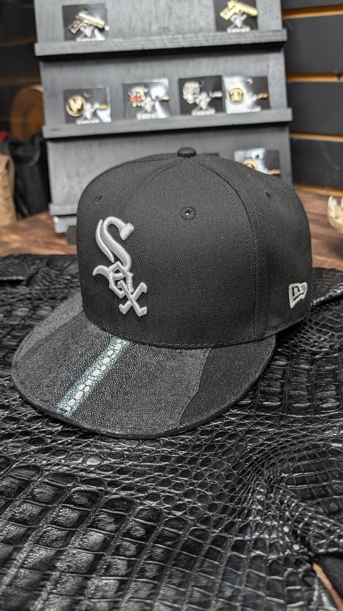 Mantarraya Hat CUSTOM CHICAGO MANTARRAYA LEATHER SNAPBACK HAT 💯 ORIGINAL EL PLEBE HAT ...
