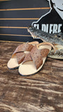 Huaraches de Avestruz Cafe Original
