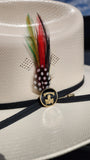 Sombrero 100X Jesus Malverde Palma Fina ala de 3"