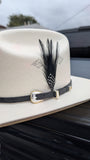NEW! SOMBRERO 5000X PALMA FINA PANAMA PLUMA ONYX NEGRO ESTILO SINALOA