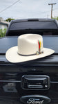 Sombrero 100X Jesus Malverde Copa Baja Falda de 3" (EL PLEBE HATS EXCLUSIVE 🔥)