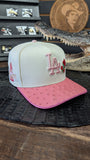 CUSTOM PINK OSTRICH LA SNAPBACK HAT 💯 ORIGINAL