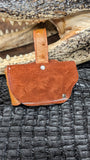 CUSTOM 1911 OSTRICH LIGHT ALMOND OSTRICH LEATHER HOLSTER / FUNDA DE AVESTRUZ ALMENDRA PARA 1911