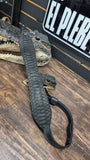CUSTOM RIFLE SLING EXOTIC LEATHER 🐍 BLACK ONYX