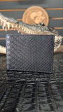EXOTIC LEATHER BLACK WALLET 🐍💯 ORIGINAL