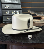 Sombrero 100X Calavera Palma Fina Falda de 3"