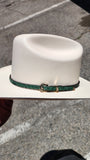 Crocodile 🐊 Hatband Imperial Green LUX Edition