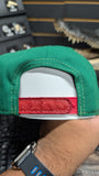 CUSTOM MEXICO RED OSTRICH LEATHER SNAPBACK 💯 ORIGINAL EL PLEBE HATS EXCLUSIVE 🔥