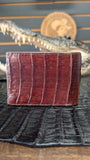 CROCODILE BELLY BROWN / COCODRILO CAFE WALLET