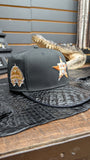 CUSTOM H-TOWN COW PRINT CROCODILE LEATHER SNAPBACK HAT EL PLEBE HATS EXCLUSIVE 🔥