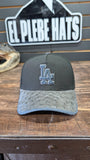 CUSTOM LA 🌴 GRAY OSTRICH LEATHER SNAPBACK HAT 💯 ORIGINAL