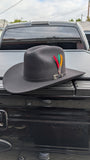 TEJANA CUERNOS CHUECOS NEGRA 6X CHAPARRAL ESTILO SINALOA COPA BAJA ALA 3.5"
