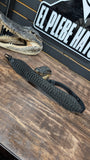 CUSTOM RIFLE SLING EXOTIC LEATHER 🐍 BLACK ONYX
